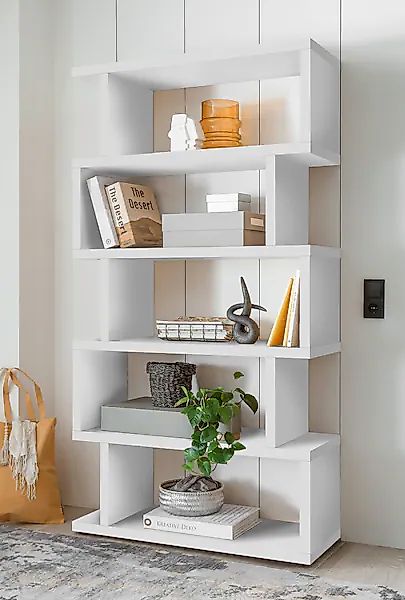 HBZ Raumteilerregal »BC 3105« 1 Stk. tlg. in weiß oder Eiche Sonoma, Regal günstig online kaufen