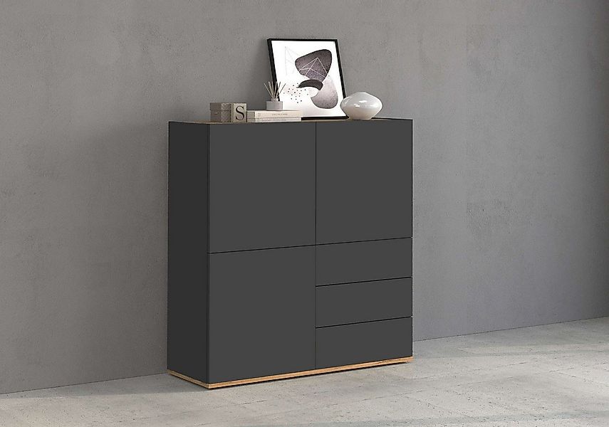 INOSIGN Highboard GARDA,Kommode, Made in Italy, Breite 102 cm, Höhe 110 cm, günstig online kaufen