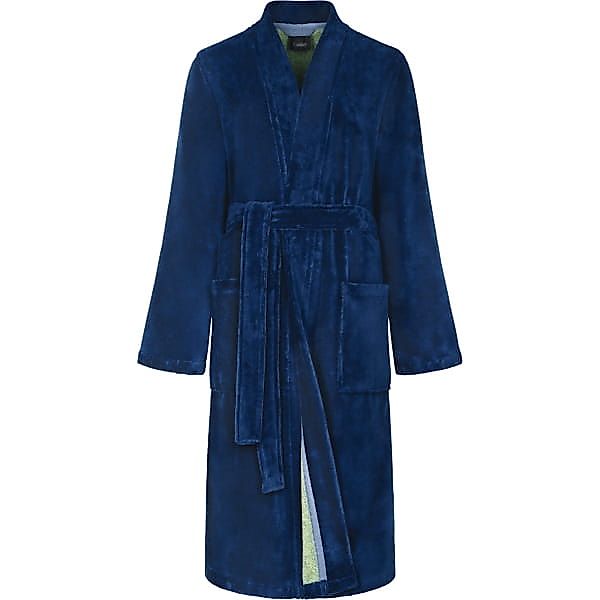 Cawö Home Bademäntel Damen Kimono Kimono 844 - Farbe: blau-grün - 14 - M günstig online kaufen