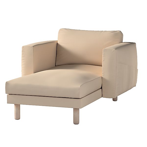 Bezug für Norsborg Recamiere mit Armlehnen, creme-beige, Norsborg Bezug für günstig online kaufen