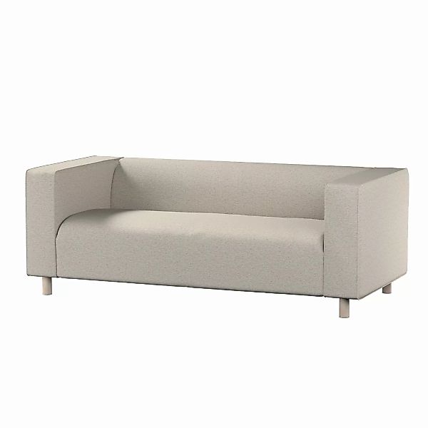 Bezug für Klippan 2-Sitzer Sofa, grau-beige, Sofahusse, Klippan 2-Sitzer, M günstig online kaufen
