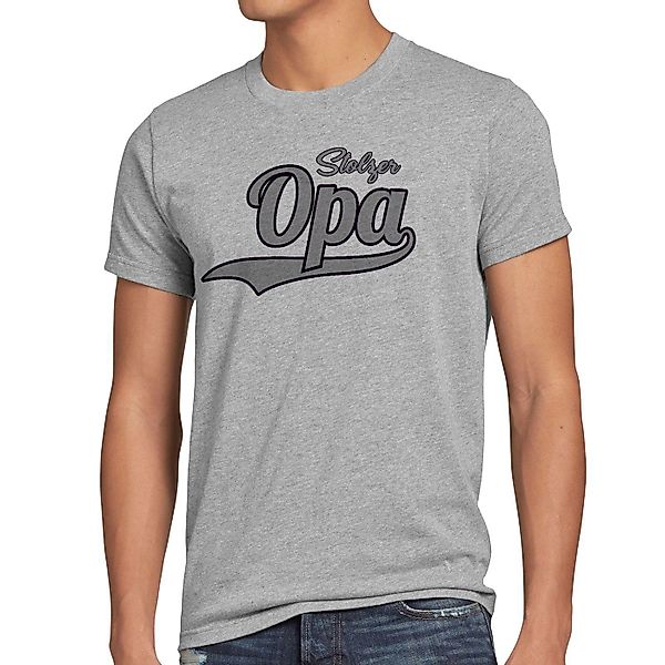 style3 T-Shirt Stolzer Opa Großvater Fun günstig online kaufen