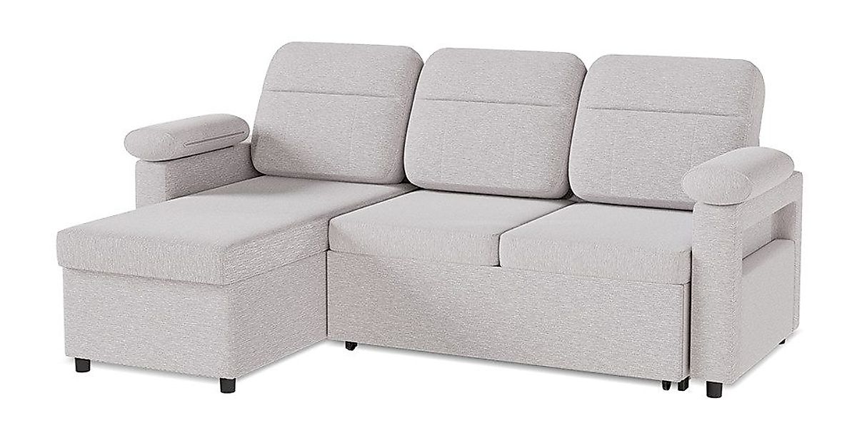 HOMAVO Ecksofa HOMAVO L-Ecksofa, Breite: 203 günstig online kaufen