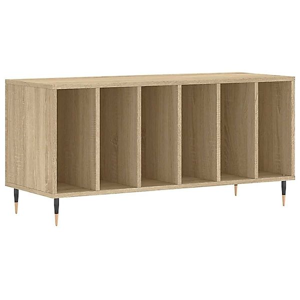 vidaXL Media-Regal Plattenschrank Sonoma-Eiche 100x38x48 cm günstig online kaufen