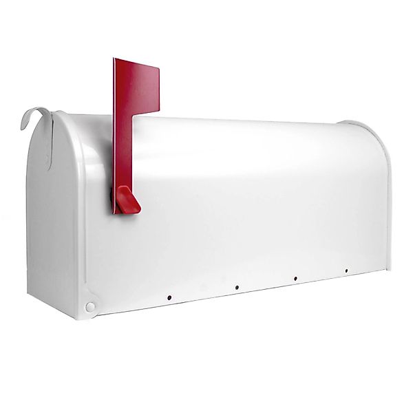Banjado Amerikanischer Briefkasten Weiß  51x22x17cm - US Mailbox / Letterbo günstig online kaufen