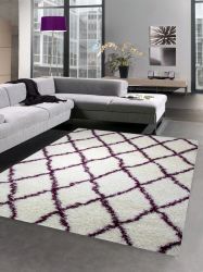 Carpetia Hochflor-Teppich Shaggy Teppich Wohnzimmerteppich Hochflor günstig online kaufen