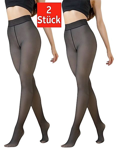 DDOnlineShop Strumpfhose Thermostrumpfhose thermoleggings Damen Hohe Taille günstig online kaufen