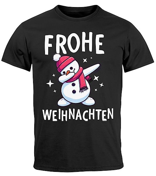 MoonWorks Print-Shirt Herren T-Shirt Frohe Weihnachten Lustig Weihnachtsshi günstig online kaufen