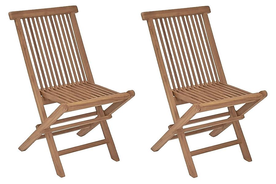 Outdoor Klappstuhl RIVA, Braun, Teakholz massiv, günstig online kaufen
