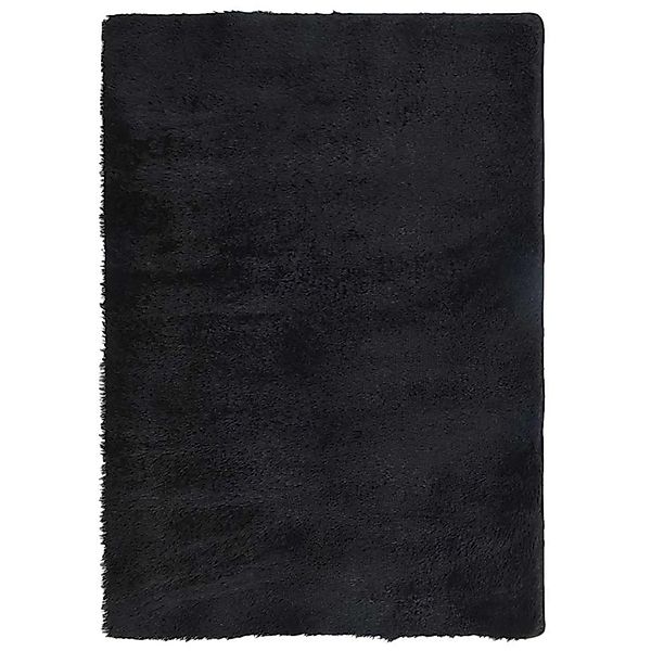 vidaXL Teppich Shaggy Hochflor NAVARRA Schwarz 240x340 cm Polyester 4102854 günstig online kaufen