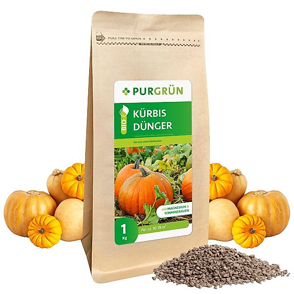 Purgrün Gemüsedünger Purgrün Bio Kürbis Dünger, günstig online kaufen