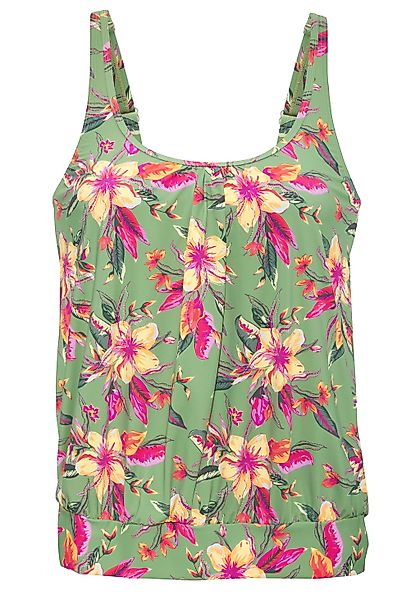 LASCANA Tankini-Top "Malia", mit lockerem Schnit und tropischem Print günstig online kaufen