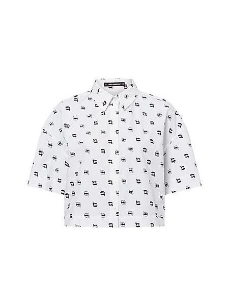 KARL LAGERFELD Shirtbluse Ikon AOP günstig online kaufen