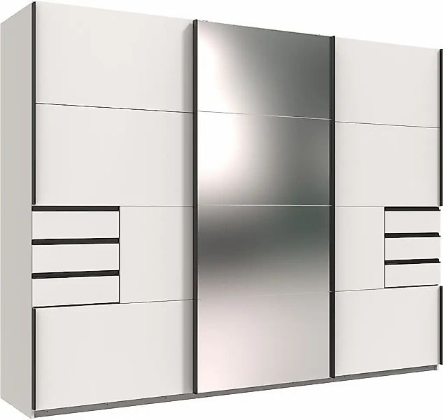 Wimex Schwebetürenschrank "Saigon" mit Spiegeltür, 3 Türen, 270cm breit günstig online kaufen