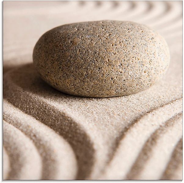 Artland Glasbild "Zen Stein" Zen 1 Stk. tlg. in verschiedenen Größen günstig online kaufen
