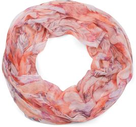 styleBREAKER Loop Loop mit bunten Federn, günstig online kaufen