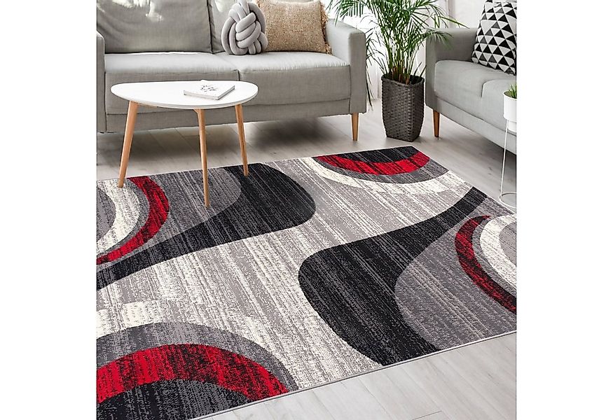 Mazovia Designteppich Modern Teppich Kurzflor Wohnzimmerteppich Robust und günstig online kaufen