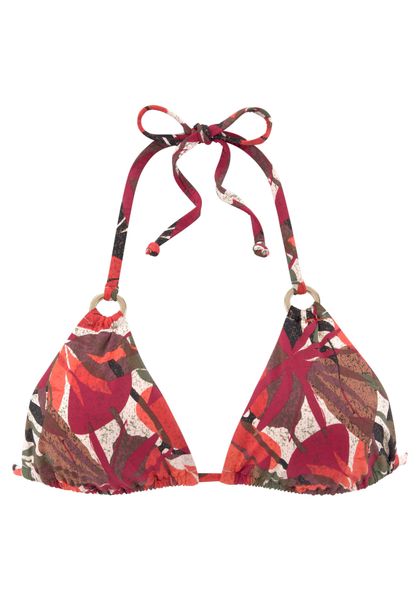 LASCANA Triangel-Bikini-Top Ava, im tropischen Design günstig online kaufen