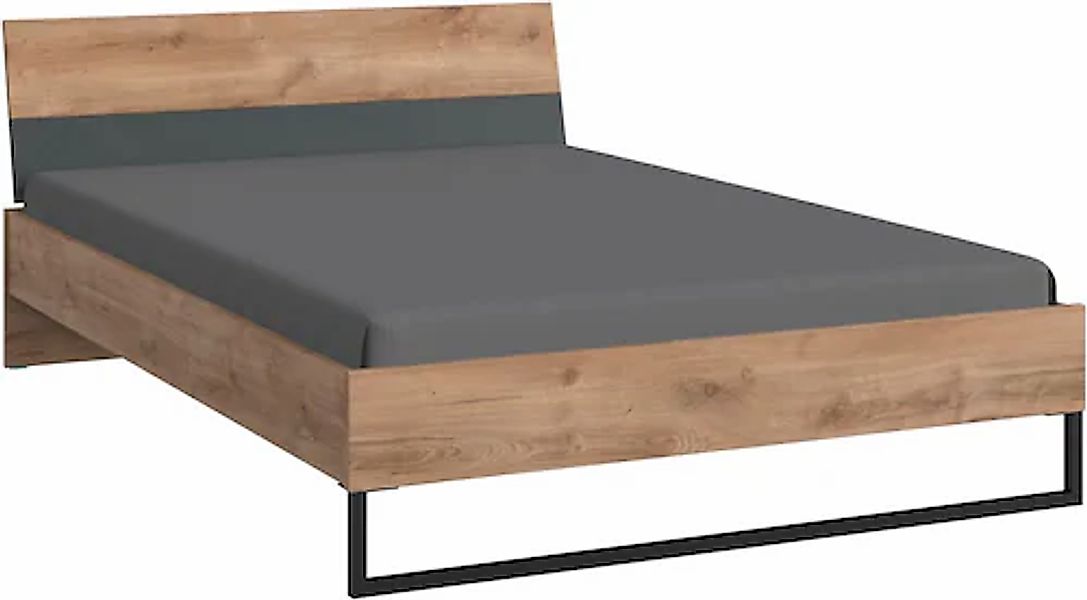 Wimex Einzelbett »Texel erhältlich in den Breiten 90 & 140cm« Mit Metallkuf günstig online kaufen