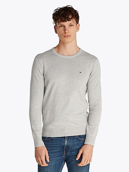 Tommy Hilfiger Rundhalspullover ESSENTIAL COTTON CREW günstig online kaufen