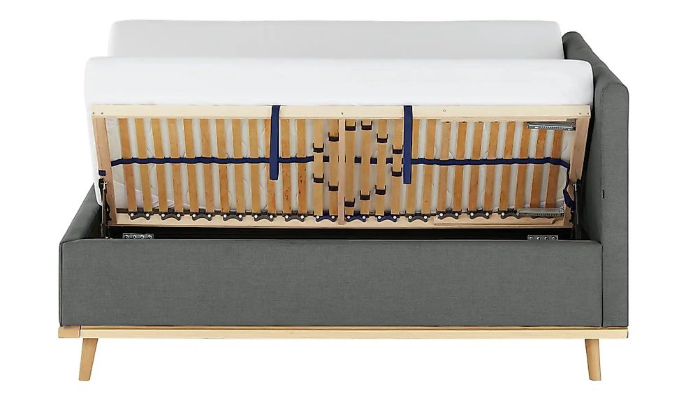 Musterring Polsterbett "Delphi" Eicherahmen massiv, Kopfteil mit Steppung günstig online kaufen