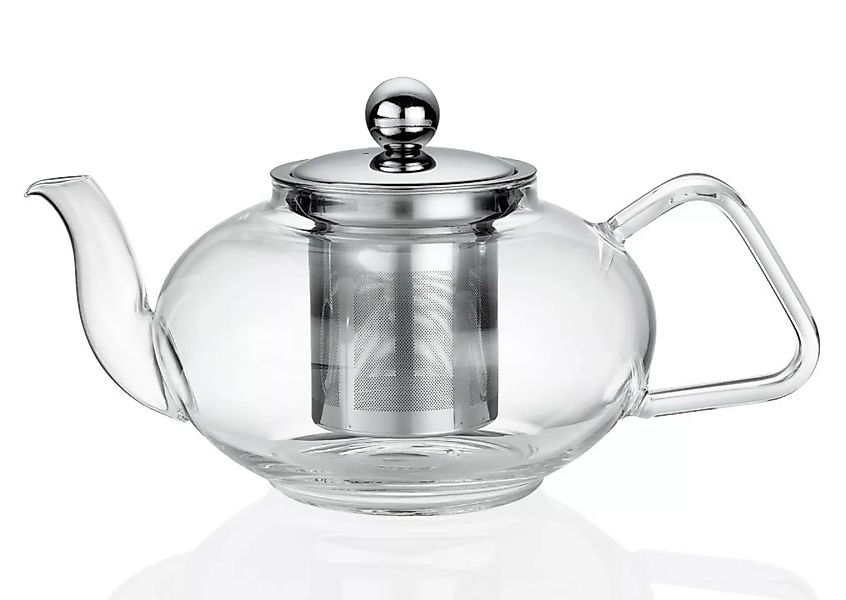 Küchenprofi Teekanne TIBET Glas mit Filtereinssatz Edelstahl 800ml günstig online kaufen