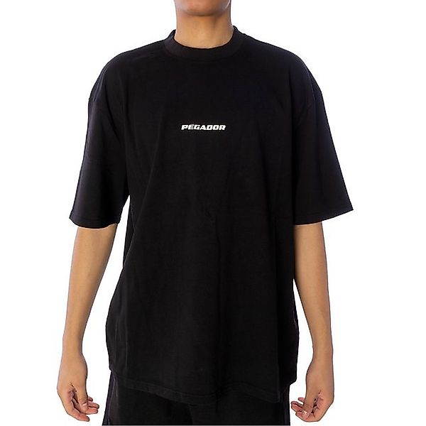 Pegador T-Shirt T-Shirt PGDR Colne Logo Oversized Tee, G L, F washed black günstig online kaufen