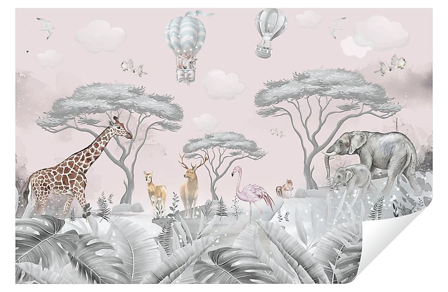 Wallarena Fototapete Kinderzimmer Mädchen Wald Baum günstig online kaufen