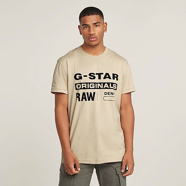 G-STAR T-Shirt "Originals" mit großem Frontprint günstig online kaufen