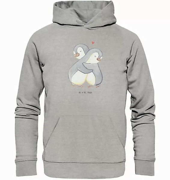 Mr. & Mrs. Panda Hoodie Pinguine Kuscheln Größe S - Heather Grey - Geschenk günstig online kaufen