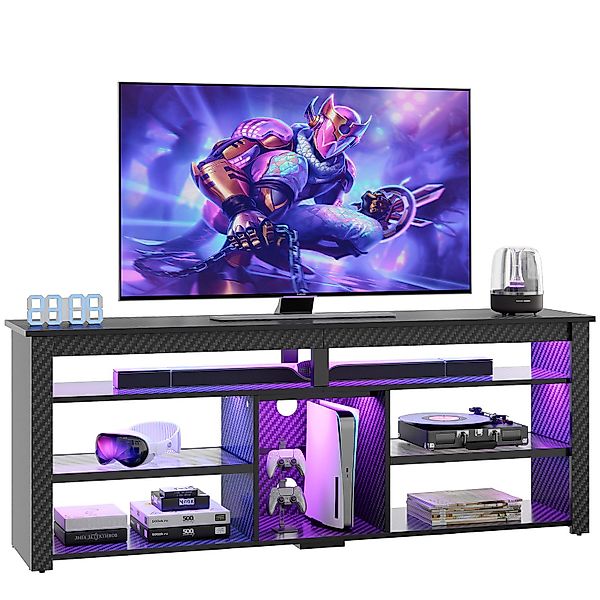 Bestier Lowboard TV-Schrank, Sideboard, Gaming TV günstig online kaufen