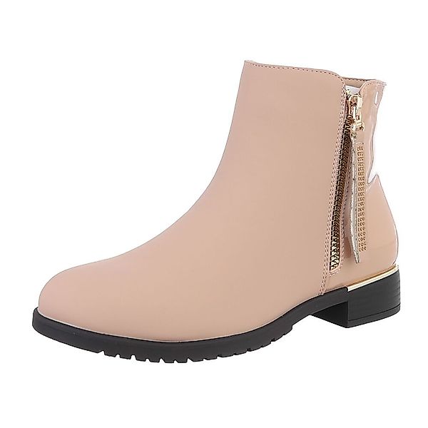 Ital-Design Damen Elegant Stiefelette (87417729) Blockabsatz günstig online kaufen