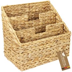 HMF Zeitungsständer Zeitungskorb geflochten aus Wasserhyazinthe, günstig online kaufen