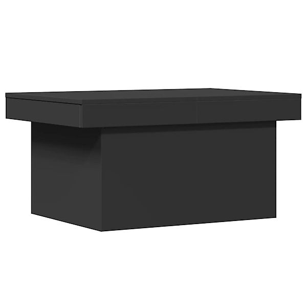 vidaXL Couchtisch Couchtisch Schwarz 80x55x40 cm Holzwerkstoff (1-St) günstig online kaufen