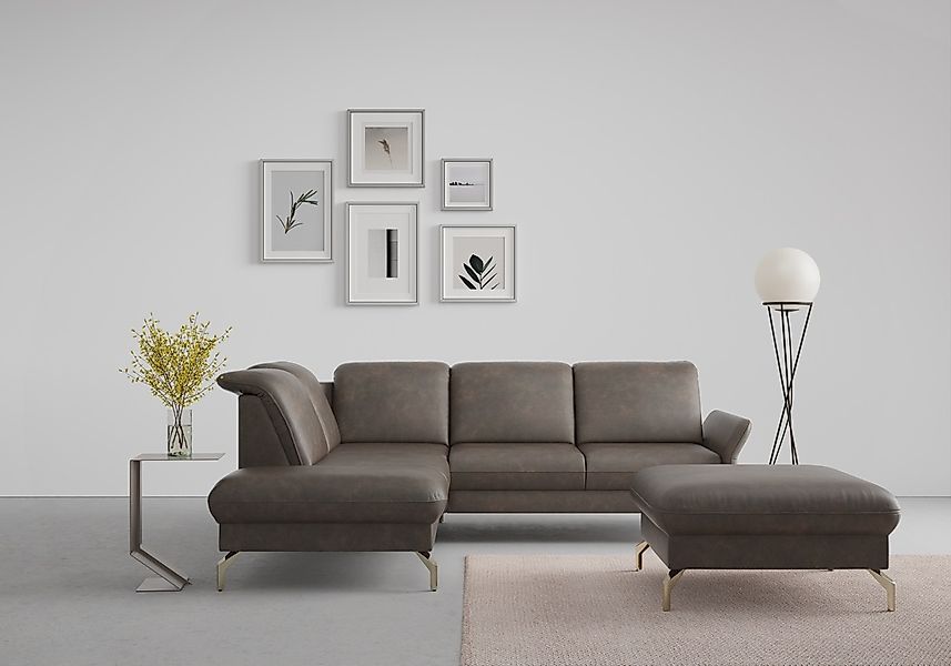 sit&more Ecksofa "Fashion L-Form" wahlweise mit Kopfteilverstellung, Vorzie günstig online kaufen