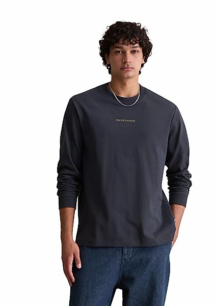 Marc OPolo DENIM Langarmshirt "aus Bio-Baumwolle" günstig online kaufen