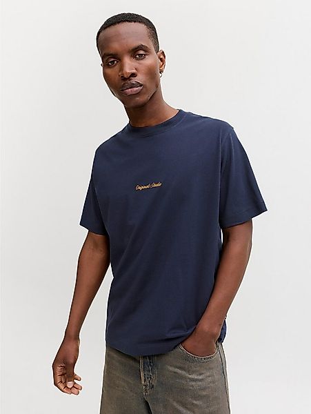Jack & Jones Kurzarmshirt JORNORREBRO EMB TEE SS CREW NECK NOOS mit Logo Pr günstig online kaufen