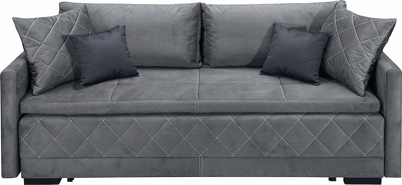 INOSIGN Schlafsofa »Potsdam« mit Boxspringaufbau, Bettfunktion & Bettkasten günstig online kaufen