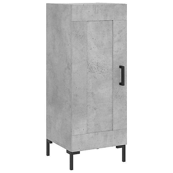 vidaXL Mehrzweckschrank Sideboard Betongrau 34,5x34x90 cm Spanplatte günstig online kaufen