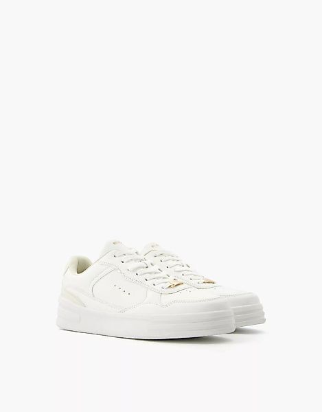 Bershka Sneaker Mit Metallverzierung Damen 39 Weiss günstig online kaufen