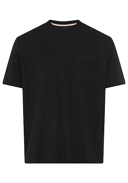 BOSS T-Shirt aus Ripp-Qualität, regular fit, Rundhals günstig online kaufen