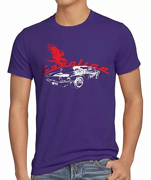 style3 Print-Shirt Herren T-Shirt Muscle Car auto gas death mustang motor f günstig online kaufen