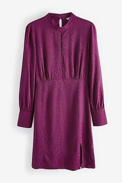 Next Satinkleid Langärmeliges Minikleid aus Satin günstig online kaufen