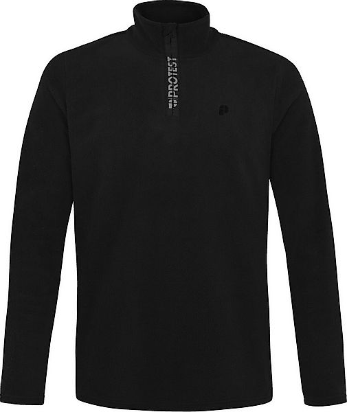 Protest Fleecepullover PRTReperfecto 1/4 zip active top True Black günstig online kaufen