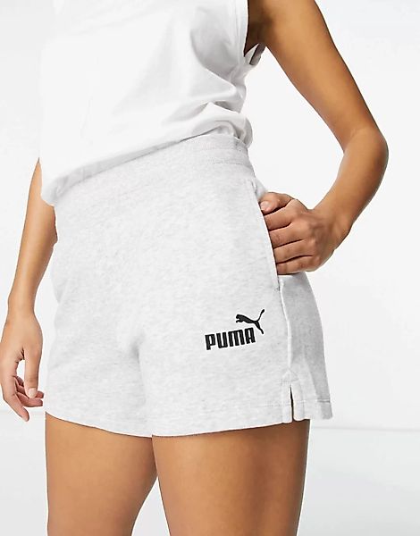 Puma Essentials – Graue Sweatshorts günstig online kaufen