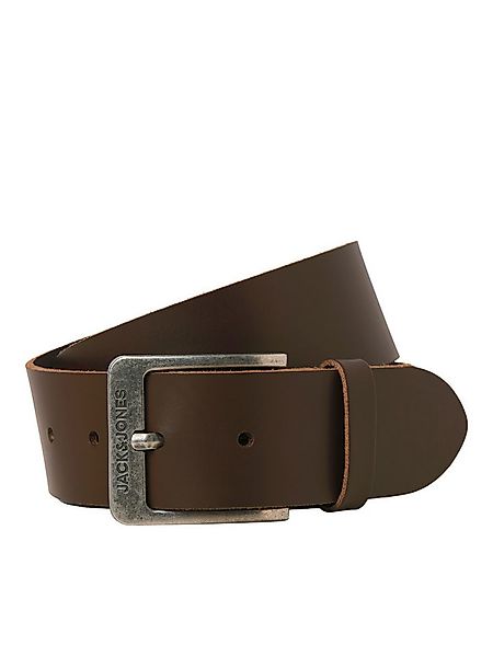 Jack & Jones Ledergürtel JACBRAGA LEATHER BELT SN mit silberner Schließe günstig online kaufen