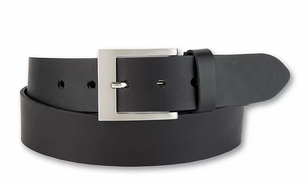 BERND GÖTZ Ledergürtel mit eckiger Schließe günstig online kaufen