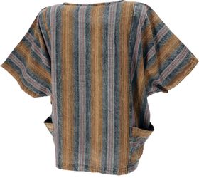 Guru-Shop Longbluse Weites Boho Blusentop mit günstig online kaufen