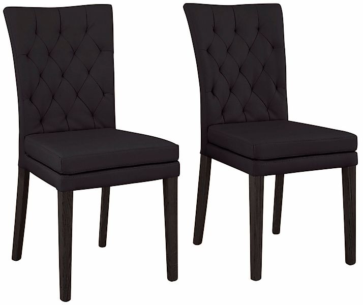 Home affaire 4-Fußstuhl »Colorado«, (Set), 6 St., Kunstleder, Beine aus Buc günstig online kaufen