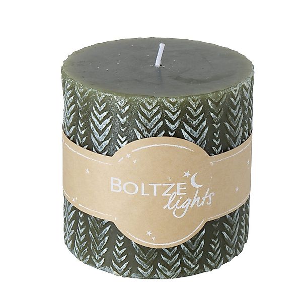 BOLTZE Stumpenkerze Stumpenkerze, 1 Stück, Hell- günstig online kaufen